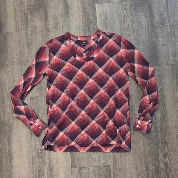 Gap Plaid Tunic - Picture 2 of 5